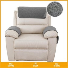 Cozy Sherpa Sofa Arm Covers