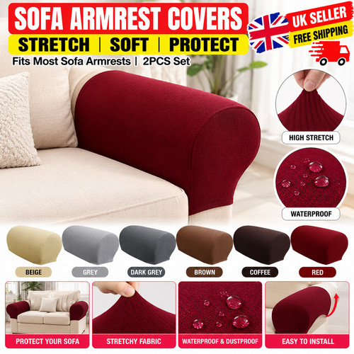 2pcs sofa armrest covers - 2pcs,