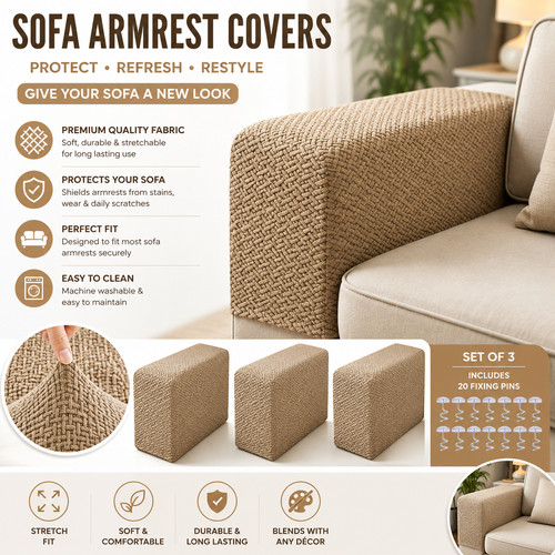 Sofa arm covers pcs - arm, extra